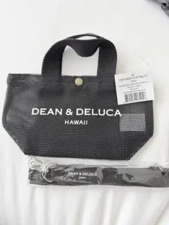 DEAN & DELUCA DDH Mesh Tote Bag XS ブラック
