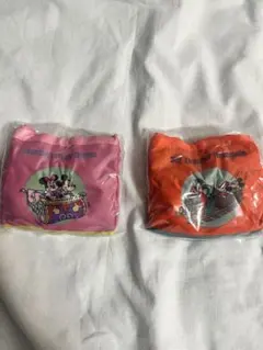 ディズニー　カプセルトイ　エコバッグ2種セット