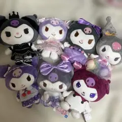 クロミちゃん BIGぬいぐるみ まとめ売り 7体セット プライズ品 サンリオ