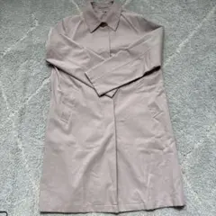 薄いピンクのトレンチコート Lサイズ