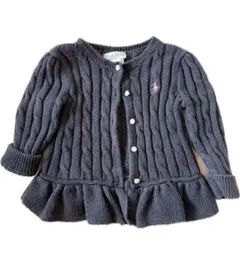 Ralph Lauren 12M ダークネイビー ニット