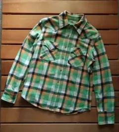 90's Lee ヘビーフランネル 長袖シャツ