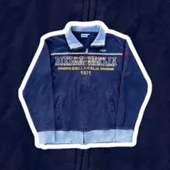 00's FILA ITALY デザインジップスウェットM C-boy y2k
