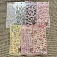 ボンボンドロップシール　サンリオ　7枚セット
