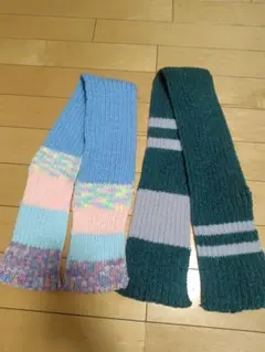 ハンドメイド マフラー キッズ 毛糸 Pankoのサムネイル