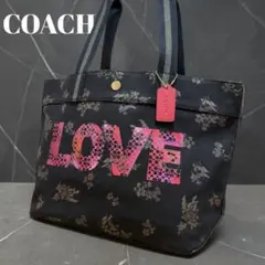 coach コーチ ジェイソン ネイラー トートバッグ ショルダー 大容量 花柄