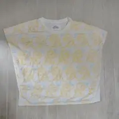 LITTLE MARKET ノースリーブ　シャツ レモン柄