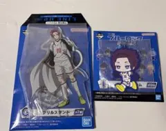 ブルーロック一番くじ 夢中の連鎖アクリルスタンドラバーチャーム 糸師冴2点セット