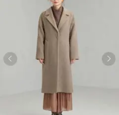 グリーンレーベルリラクシングチェスターコート34FABRICA TESSUTI