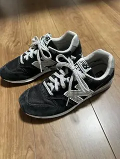 New Balance 996ブラック/シルバー スニーカー