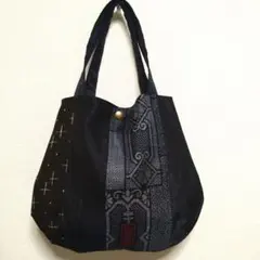 B499【着物リメイク】ハンドバッグ（小）