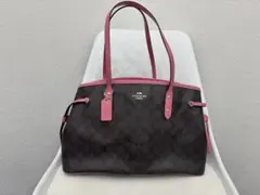 【未使用】COACH コーチ トートバッグ シグネチャー f57842
