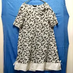 インゲボルグキャンディ柄半袖チュニックワンピースヴィンテージ11号L