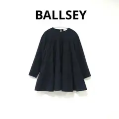 新品未使用✨ Ballsey ボールジィ フレア ペプラム ブラウス 紺 36
