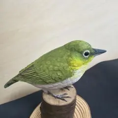 オオルリ 幸せ運ぶ青い鳥 木彫りの野鳥 野鳥彫刻 リアルバード