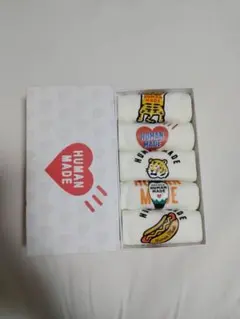 HUMAN MADE Socks ソックス　ヒューマンメイド　5足箱セット