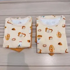 UNIQLO パンどろぼう パジャマ 上下 110、90