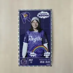も*い様 サンフレッチェ広島レジーナ ノベルティステッカー ☆10番