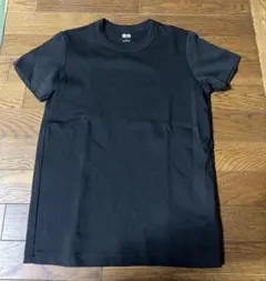 ユニクロU クルーネックT 半袖 ブラック Lサイズ