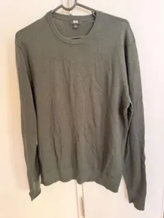 UNIQLO オリーブグリーン セーター S