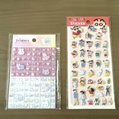 【値下げ中】タイルシール　シール　クレヨンしんちゃん　ぷっくりステッカー　セット