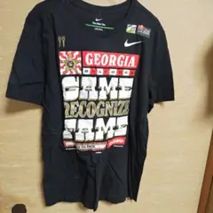 Nike Georgia Bulldogs Tシャツ M ブラック