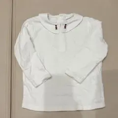 cottoli コトリ　バースデイ　襟付きブラウス　90