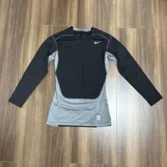 Nike Hyperwarm Lite 長袖シャツ ブラック/グレー