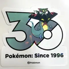 ポケモン ダークライ 30周年記念 ステッカー 韓国 - メルカリ