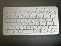 ELECOM ワイヤレスキーボード ホワイト tk-cm10Bmkivのサムネイル