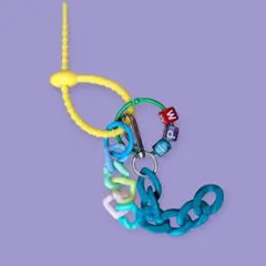 【購入前コメント要】カラフルなキーホルダー・キーリング