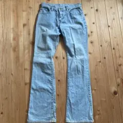 【極美品】UNIQLO ユニクロ ストレート デニム ジーンズ M