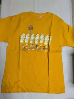 ハニワダンス　黄色のTシャツ XL