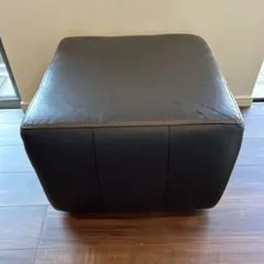 レザーワールド　オットマン　IDC大塚家具　LEATHER WORLD