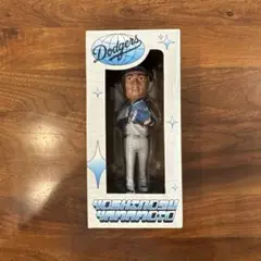 ロサンゼルス・ドジャースの山本由伸選手のボブルヘッドフィギュア