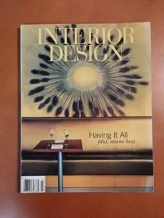 INTERIOR DESIGN Magazine Feb 2002 洋雑誌