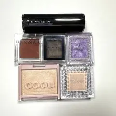 中古コスメセット(ジバンシー、ケイト、セザンヌ、エスプリーク、リンメル、コーウ)