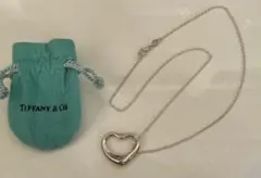 Tiffany & Co. ハート型ネックレス 925シルバー
