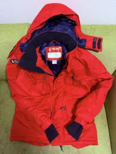 【値下げ】POSEIDON EXPEDITIONS ダウンジャケット赤 Mサイズ