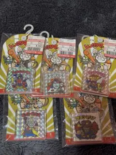 レア！ビックリマン しまむら限定 アクリルキーホルダー全5種セット 未開封 ホロ