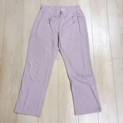 GAP スウェットパンツ ストレート ピンク綿 リラックス 部屋着 普段着 S