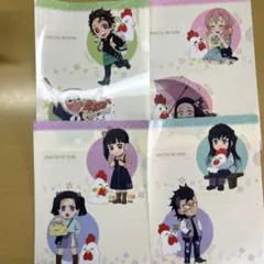 鬼滅の刃 オリジナルクリアファイル 4枚セット