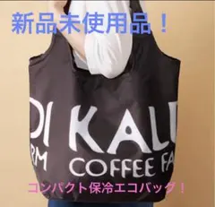 新商品！　カルディ　コンパクト保冷エコバッグ ブラック