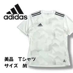 美品 adidas アディダス Tシャツ ホワイト Mサイズ