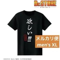 Dr.stone カレッジTシャツ 台詞Tシャツ 欲しい メンズXL 七海龍水