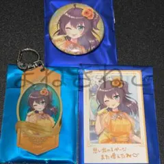 夏色まつり　ホロライブGrand Reception 缶バッジ　チェキ　アクキー