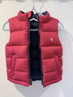 ラルフローレン Ralph Lauren リバーシブル ダウンベスト 90