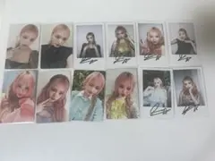 IVE LIZ PowerCircles 中華雑誌 トレカ チェキ12枚セット