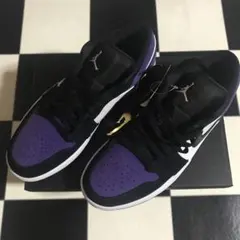 エアジョーダン1 low コートパープル