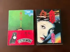[帯付き] 森村誠一 「姦の毒 」横溝正史 「三つ首塔 」文庫本2冊セットのサムネイル